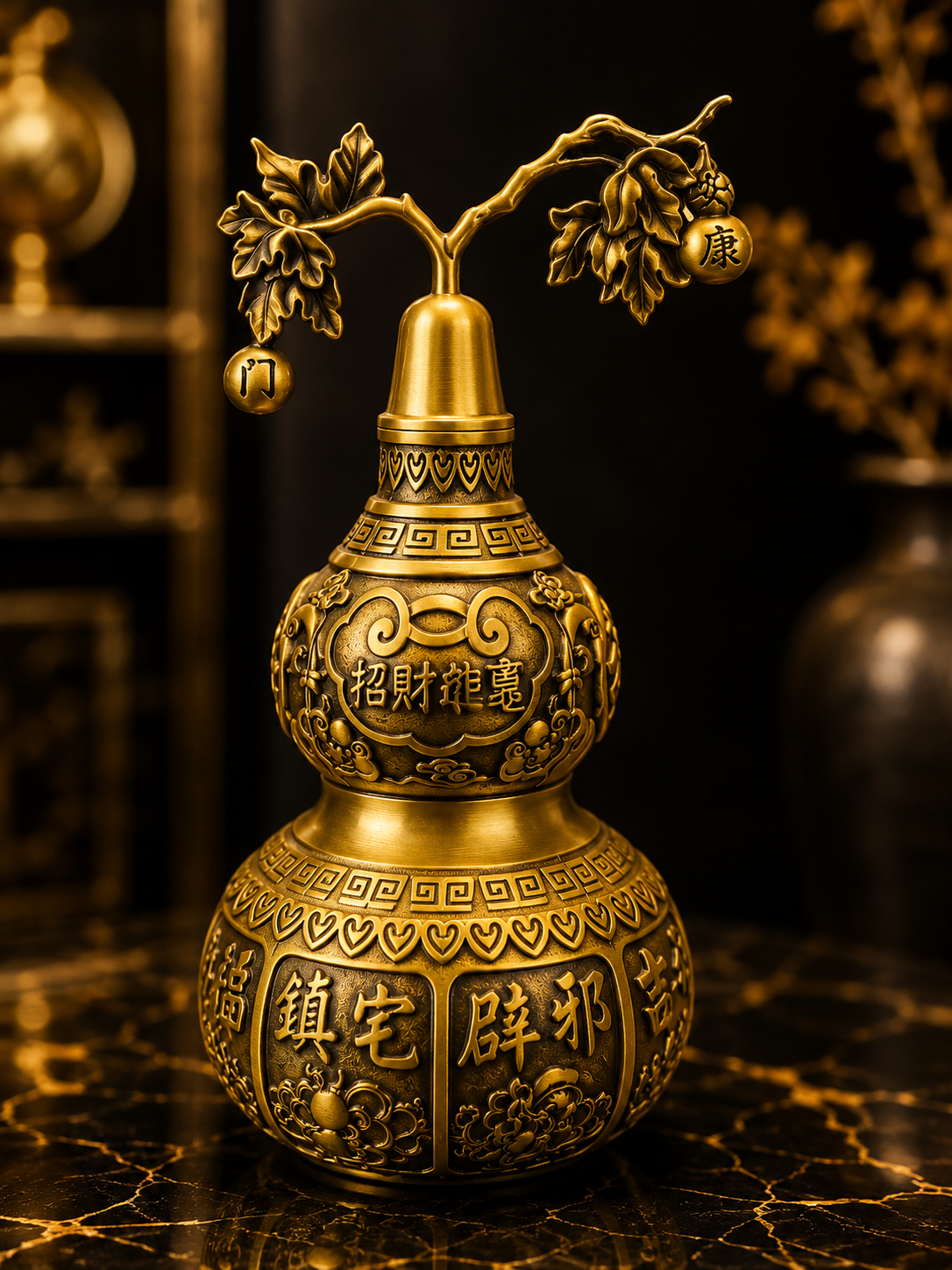 کدو قلیانی خوشه ای خوشبختی